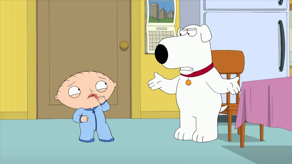 BBC Three Family Guy, Series 12, Herpe the Love Sore, "You're more