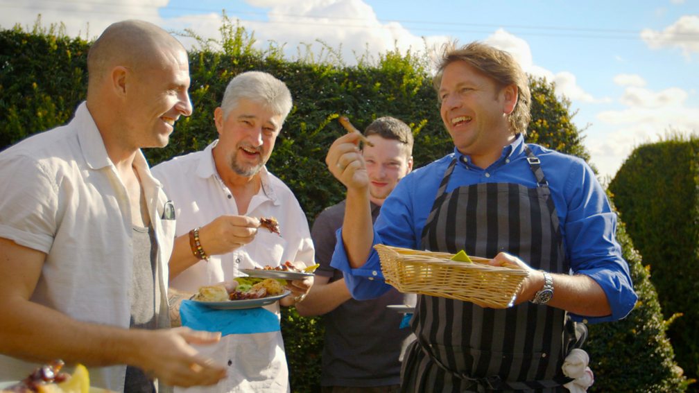 BBC Two James Martin Home Comforts, Series 2, Party Food, Barbecue