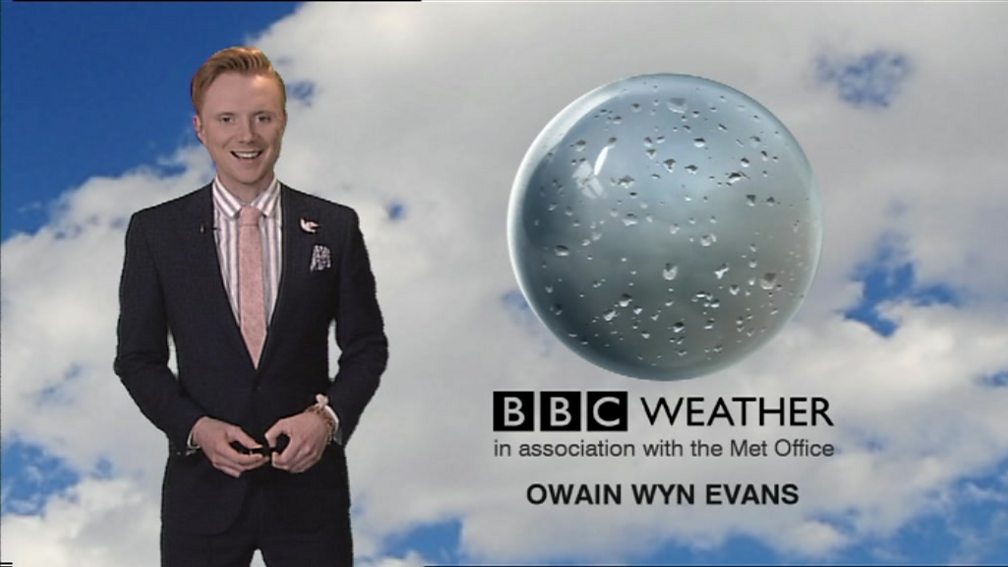 BBC One Look North (Yorkshire), 04/01/2016, Yorkshire Weather for Monday 4 January 2016