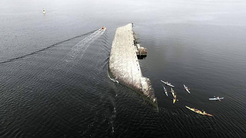 BBC News Scotland, A shipwreck on the Firth of Clyde