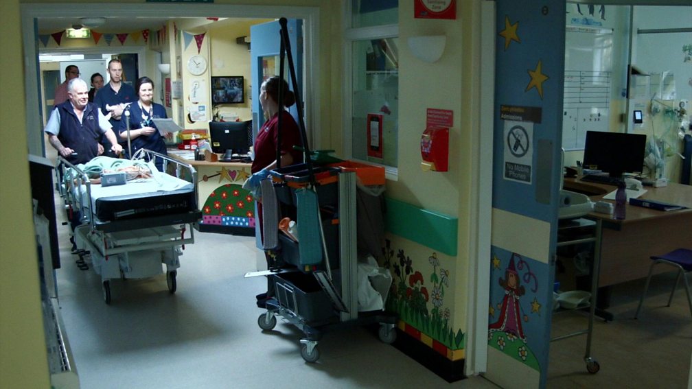BBC One Children's Ward, Series 2, Episode 1, The children's ward at