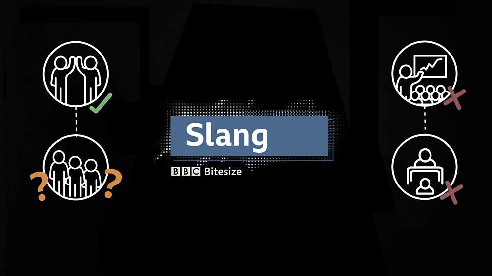 Bbc Two Key Stage Three Bitesize Revision Bbc Bitesize Ks3 English Slang 