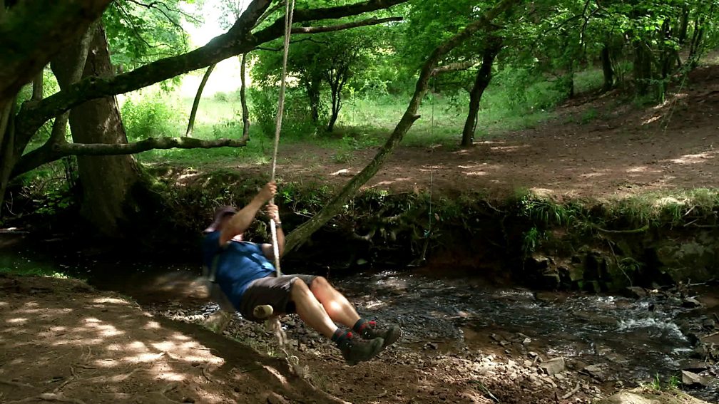 BBC One Weatherman Walking, Series 13, Dinas Powys, Salmon Leaps