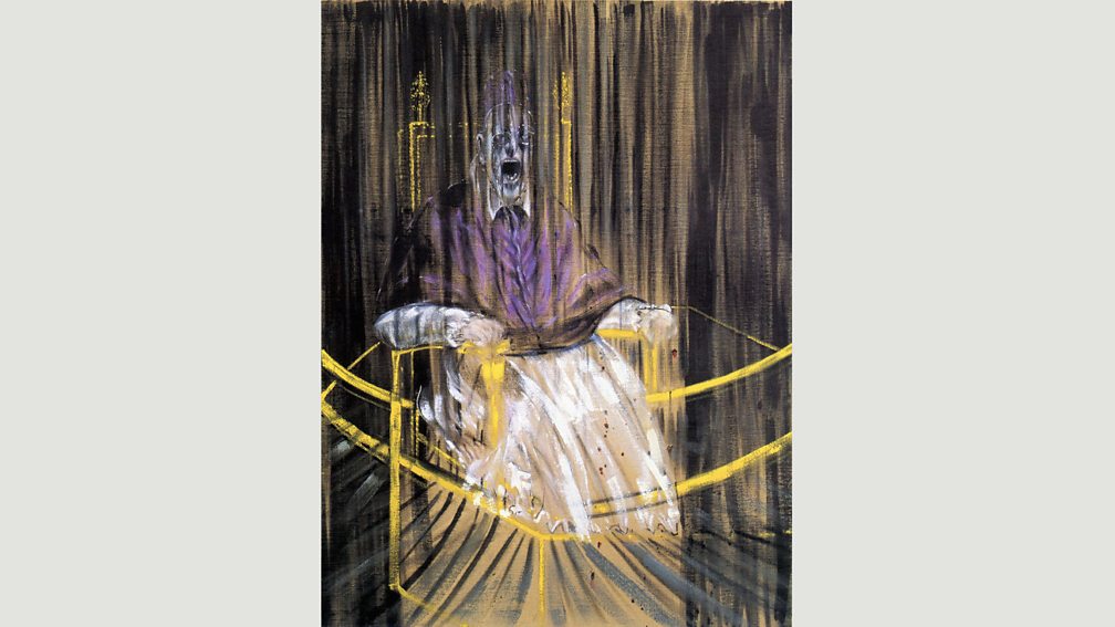 Alamy Francis Bacon’s 1953 Study After Velázquez’s Portrait of Pope Innocent X replaces the Pope’s red with Tyrian Purple (Credit: Alamy)