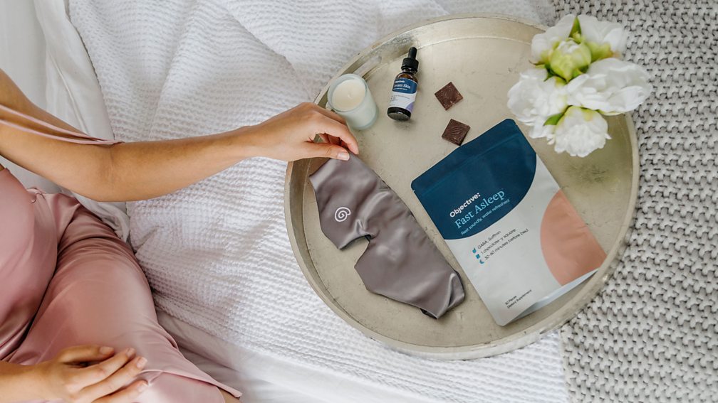 Gravity Products Among the products made to aid sleep are serums, supplements and weighted sleep masks (Credit: Gravity Products)