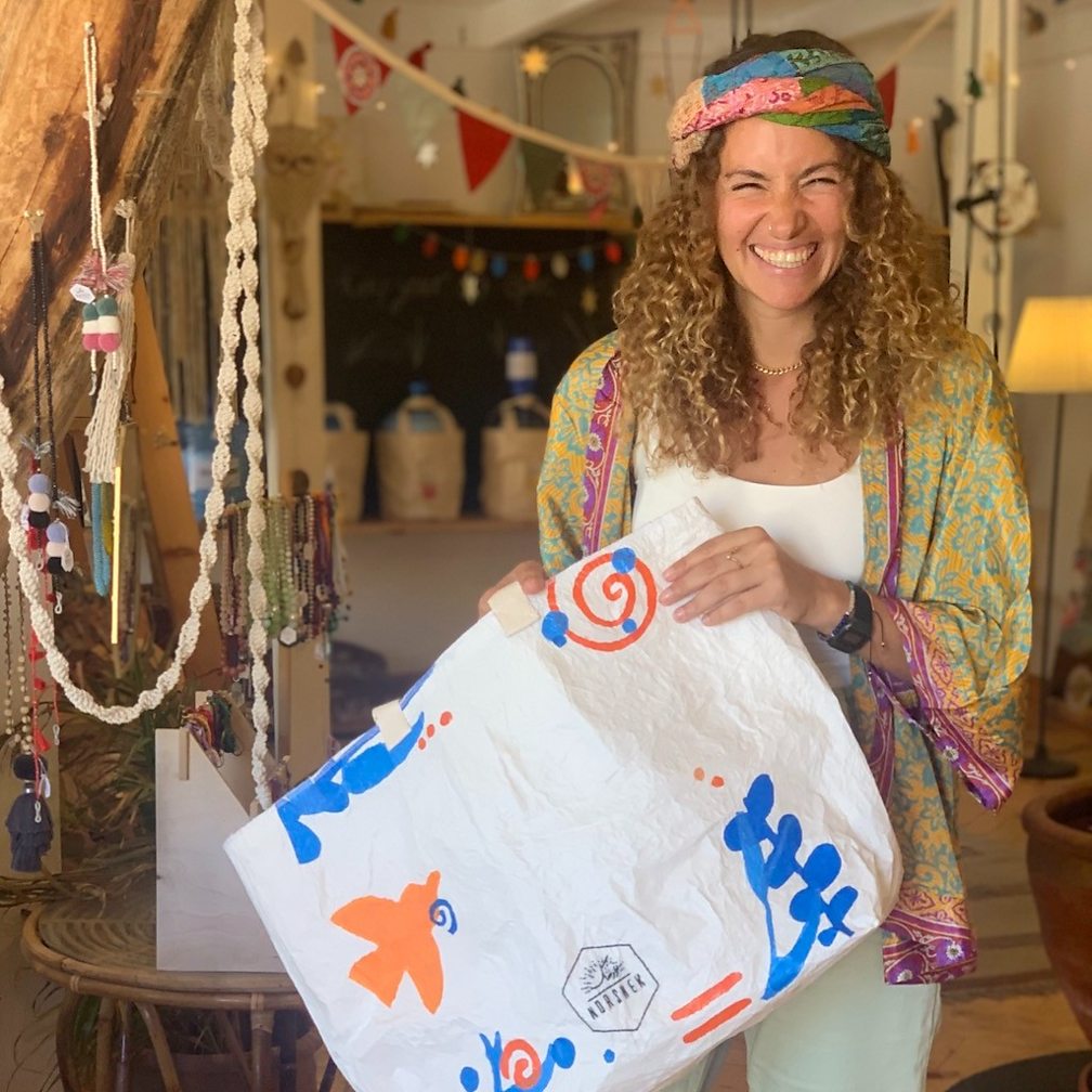 Elise Morton The resort's environmental ethos is a draw for eco-conscious entrepreneurs like Norshek Fawzy, co-founder of health and beauty band Norshek (Credit: Elise Morton)
