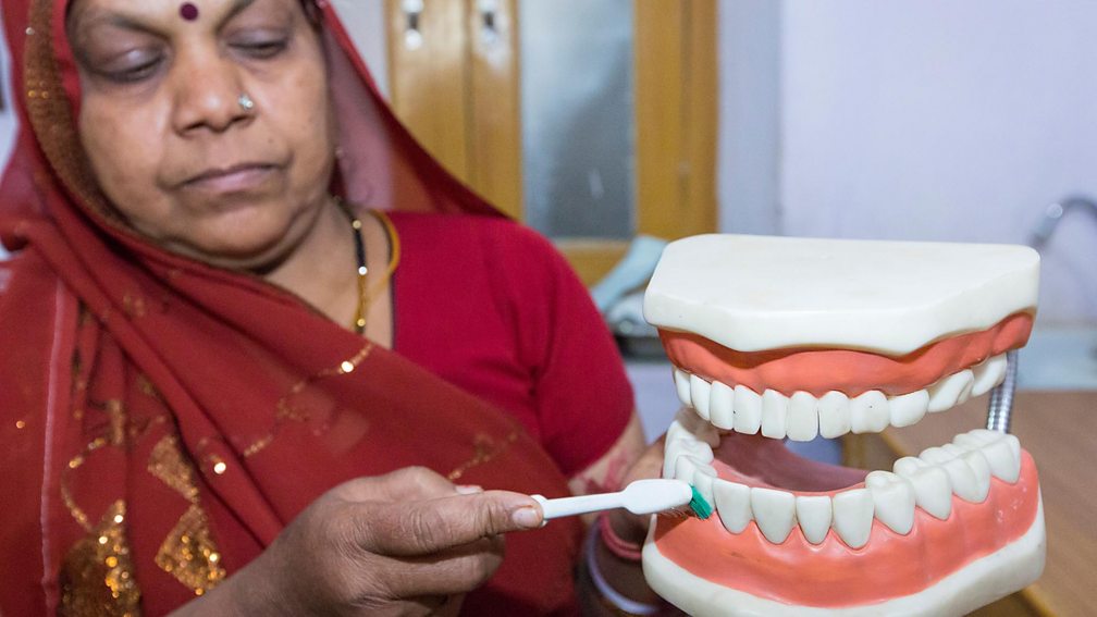 Alamy Unless you have had formal instruction from a trained dental professional, the likelihood is you won't have optimal brushing technique (Credit: Alamy)