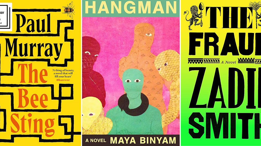 Penguin / Farrar, Straus, Giroux Book covers: The Bee Sting, Hangman, The Fraud