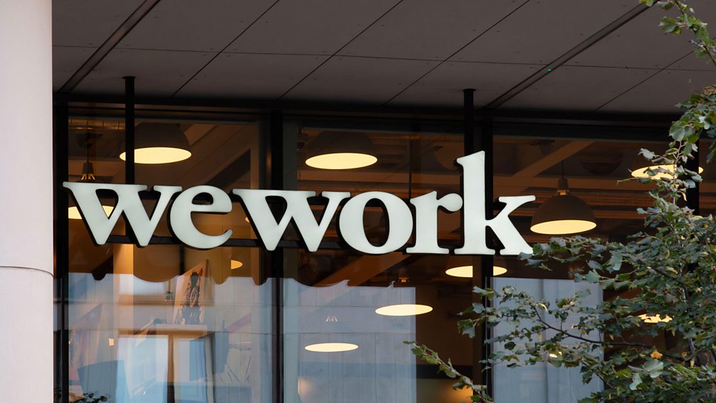 Alamy WeWork filed for bankruptcy protection in early November, and has begun closing some doors (Credit: Alamy)