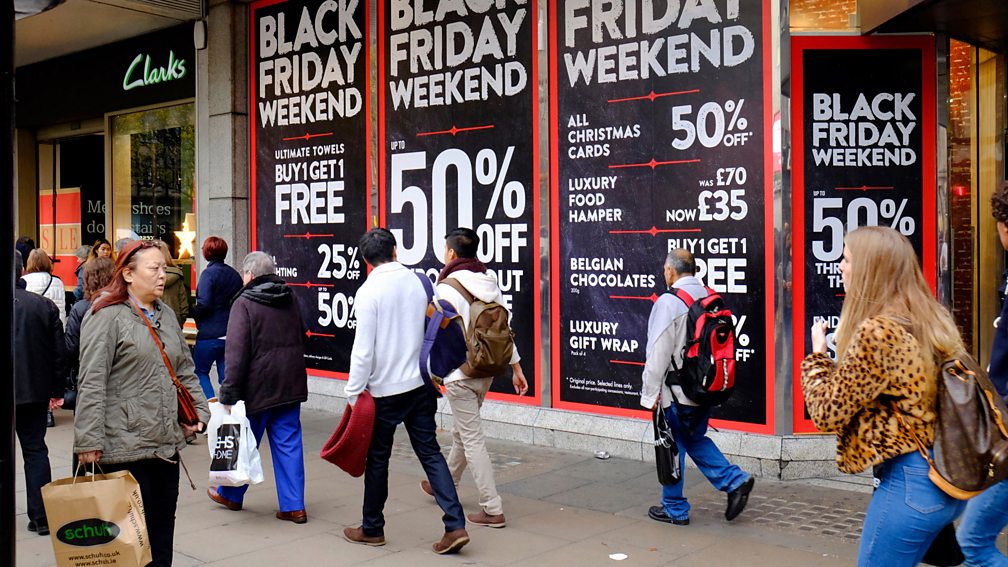 Alamy Black Friday has slowly crept beyond a single day – and shoppers are taking advantage of it (Credit: Alamy)