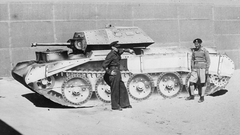 IWM Among the tricks created for Operation Bertram was the creation of "dummy tanks", which were used to misdirect Nazi forces (Credit: IWM)
