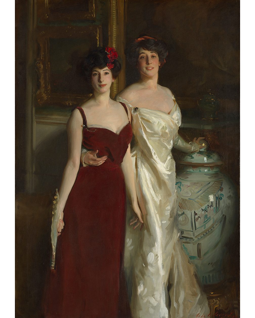 Museum of Fine Arts Boston Ena and Betty, Daughters of Asher and Mrs Wertheimer was one of 12 portraits of the family that Sargent was commissioned to paint (Credit: Museum of Fine Arts Boston)