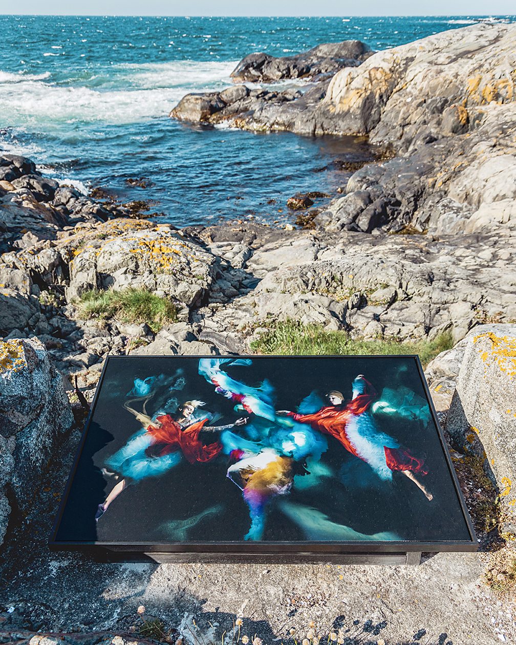 Christy Lee Rogers The art trail around the island shows the underwater photography of Christy Lee Rogers (pictured) and Zena Holloway (Credit: Christy Lee Rogers)