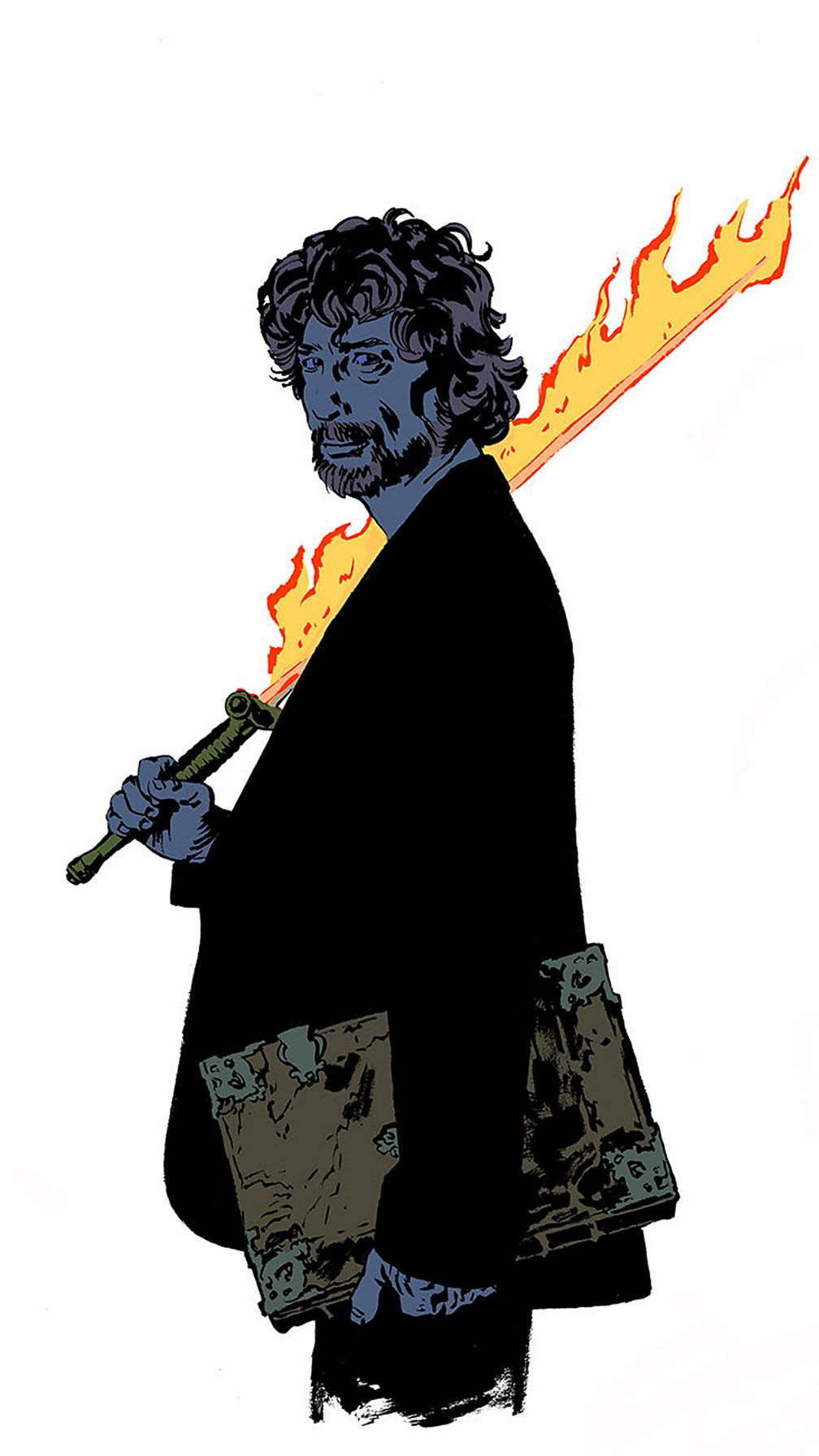 BBC Radio 4 The Truth Is a Cave in the Black Mountains, Episode 1 Draw Neil Gaiman
