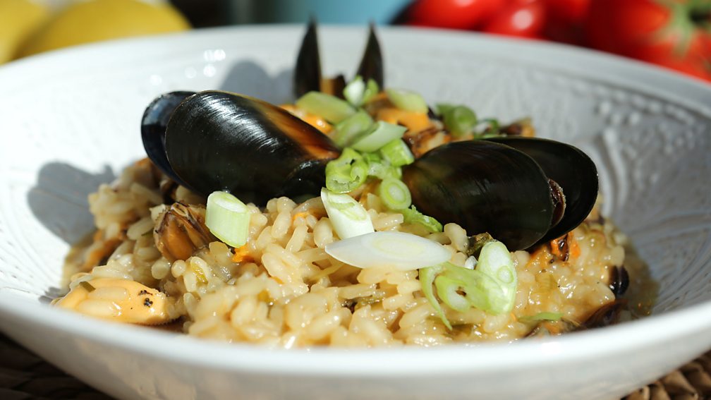 BBC One My Life on a Plate Mussel risotto