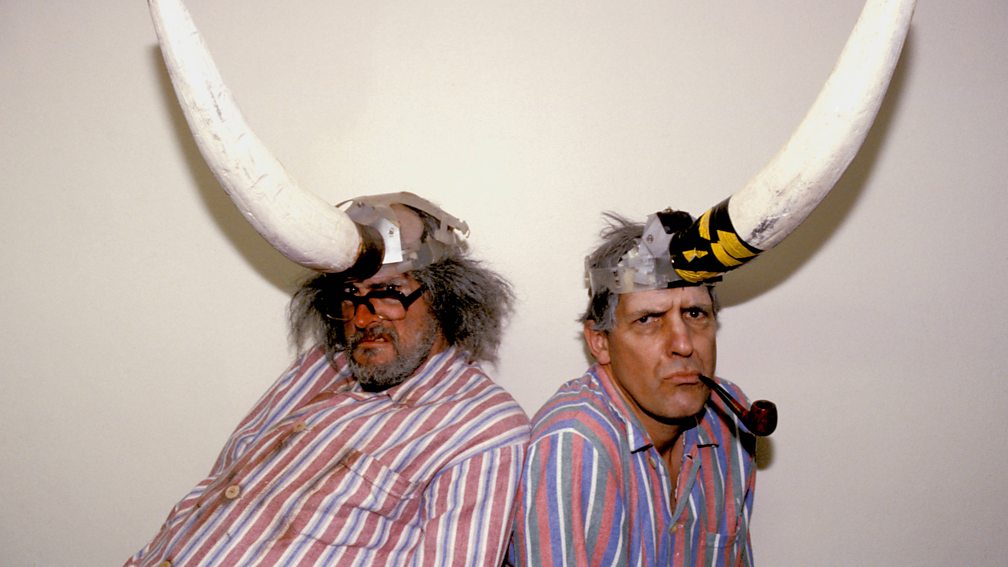 The KLF: Jimmy Cauty (left) and Bill Drummond