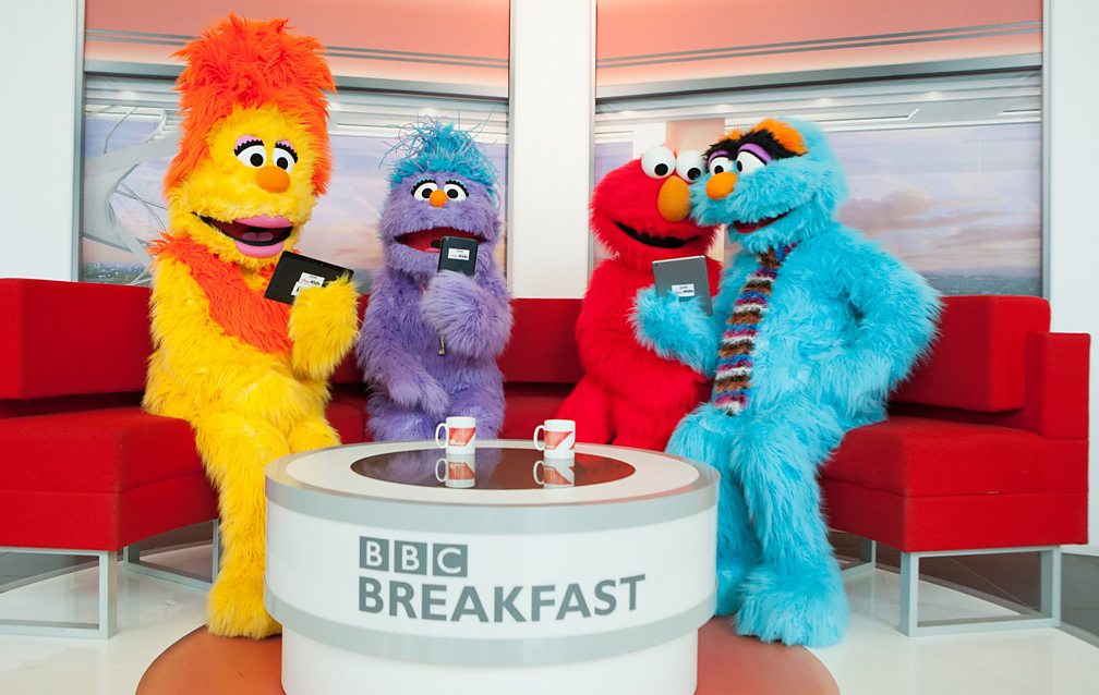 Bbc Blogs About The Bbc Elmo Phoebe And Danger Mouse Visit