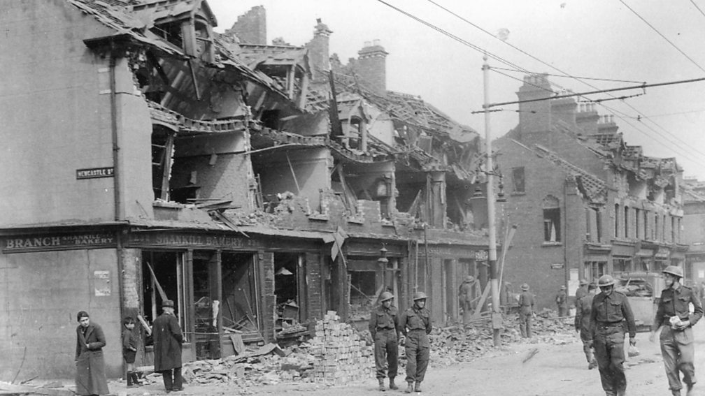 Bbc - The Belfast Blitz, The Harbour Burns