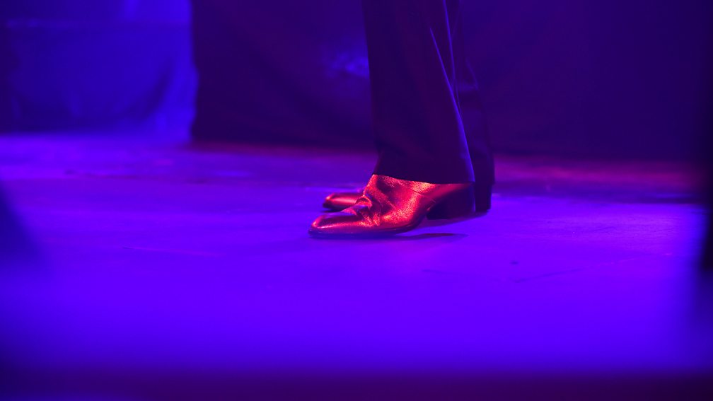 When even your footwear is this boss you know you're a headliner heavyweight