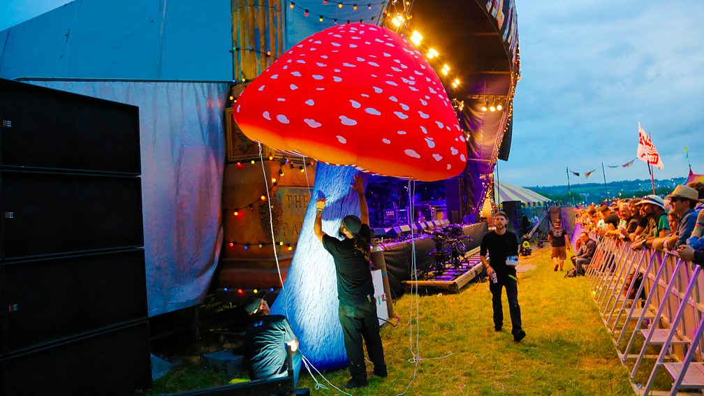 BBC Music The weird and wonderful world of Glastonbury