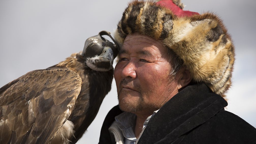 BBC Two Tribes, Predators & Me In pictures... The Eagle People of