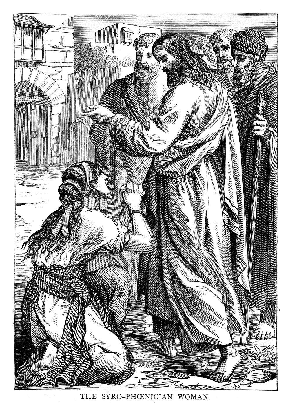 The SyroPhoenician woman’s daughter (Mark 7 2430) Jesus the