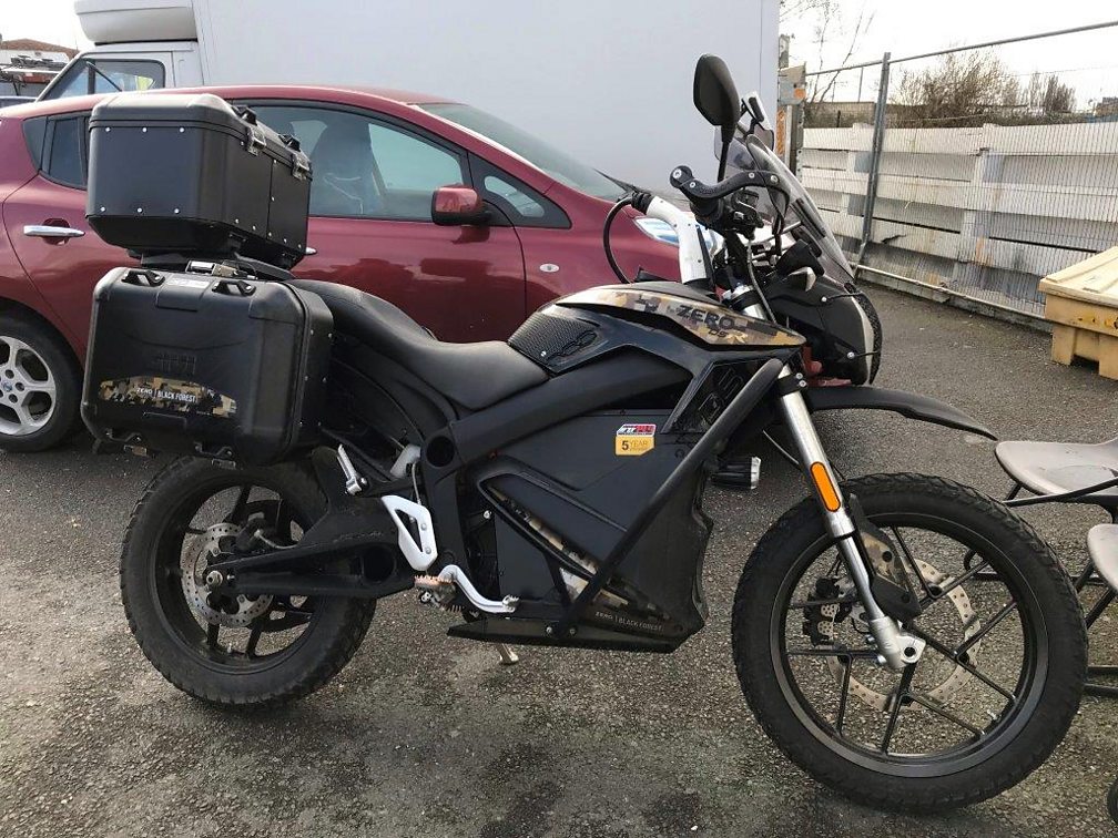 Zero Electric Motorcycle at the ACE Cafe