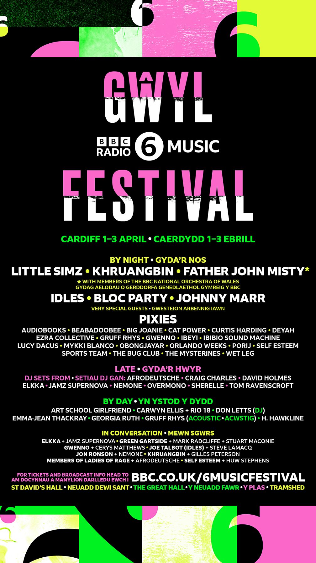 BBC Radio 6 Music - 6 Music Festival - 6 Music Festival 2022 - Line Up