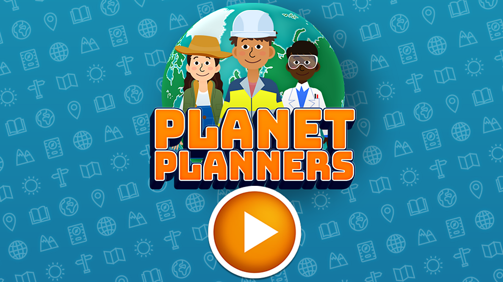 Play the Planners geography game Year 7, 8 and 9 KS3 game