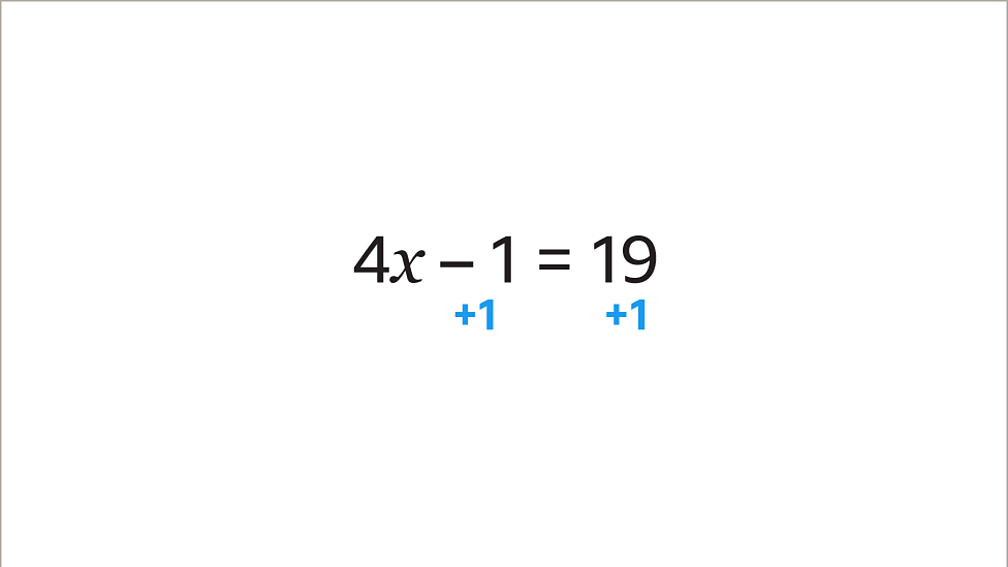 solving-equations-with-on-one-side-ks3-maths-bbc-bitesize