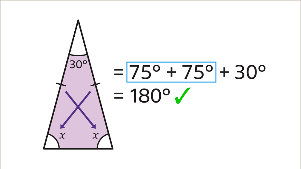 Angles in triangles and quadrilaterals KS3 Maths BBC Bitesize BBC Bitesize
