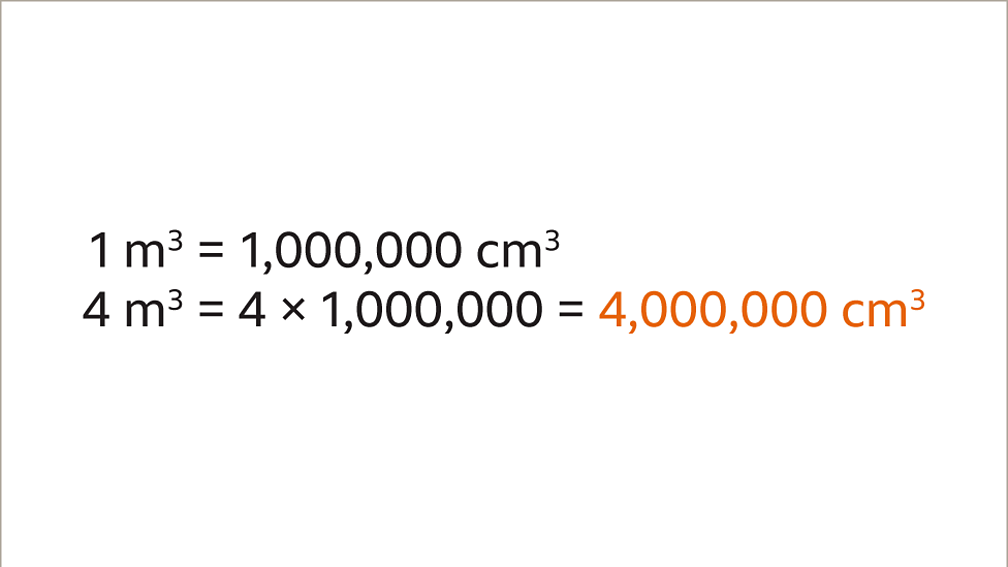 Converting metric units for area and volume KS3 Maths BBC Bitesize