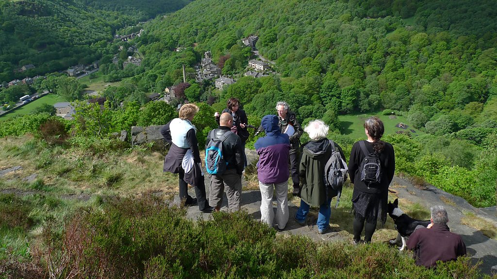 Ramblings - Literary Walks - Heptonstall - Ted Hughes and Sylvia Plath ...