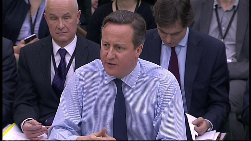 David Cameron Defends Drone Strike Investigation Bbc News