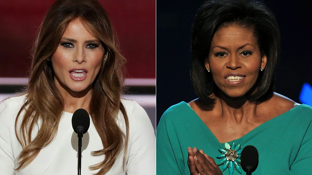 Ve el discurso de Melania Trump que desató polémica