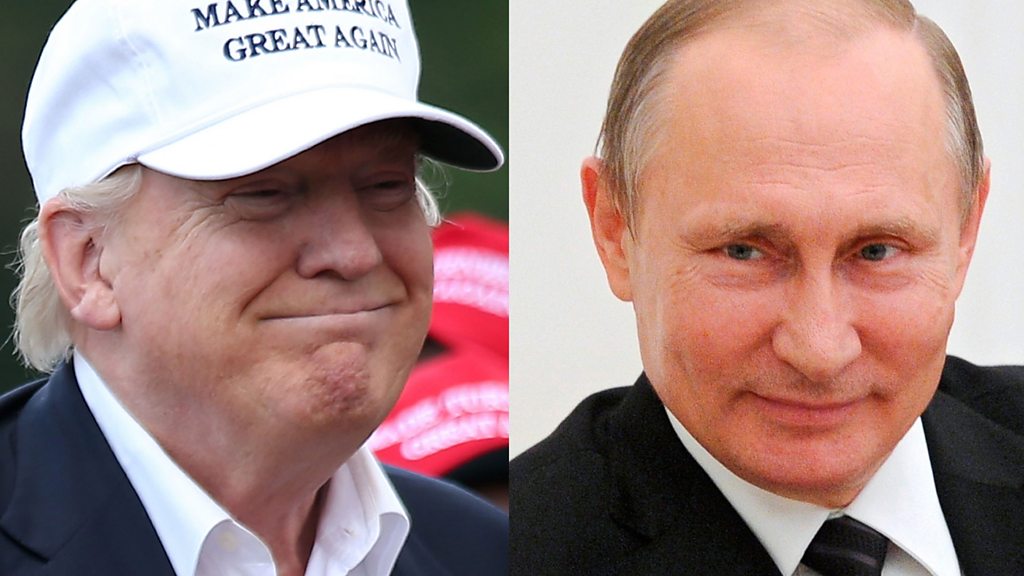 Trump And Putin Geopolitical Bromance Or Fleeting One Way Crush Bbc News