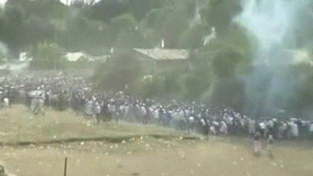 Oromia Stampede At Ethiopia Protest Leaves 52 Dead Bbc News 7402