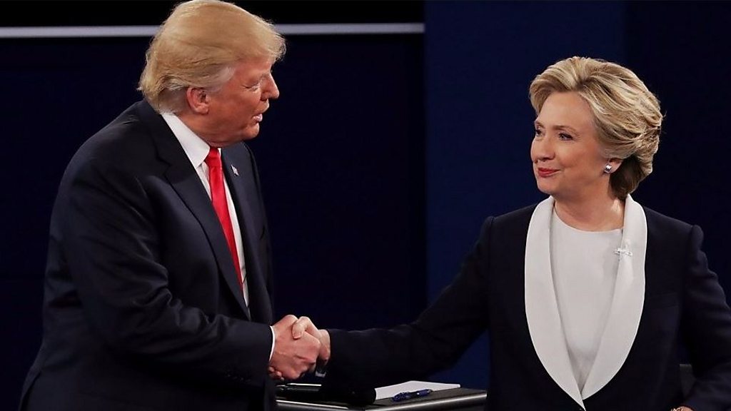 米大統領選2016】セックスと嘘とビデオテープ 第2回討論会 - BBCニュース