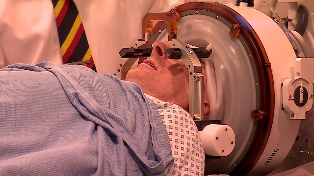 Doctors Use Deep Brain Ultrasound Therapy To Treat Tremors Bbc News 9465