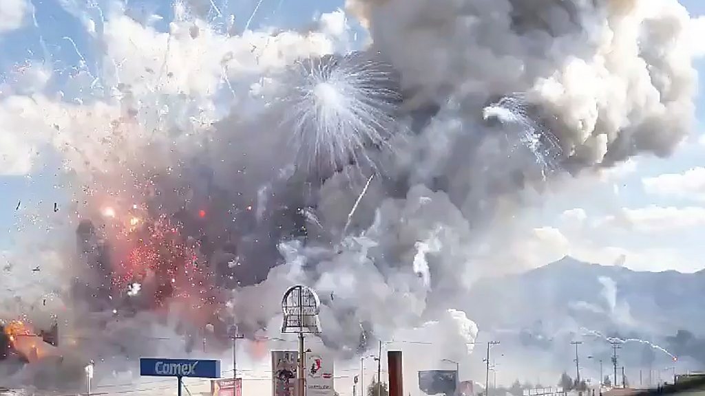 Mexico fireworks blast Dozens killed in Tultepec explosion BBC News