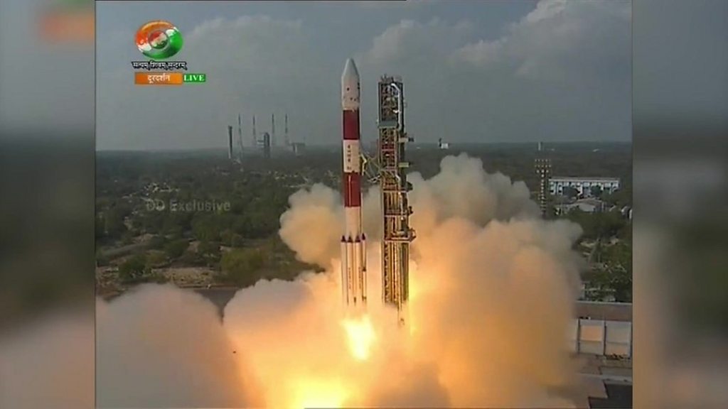 India launches record 104 satellites