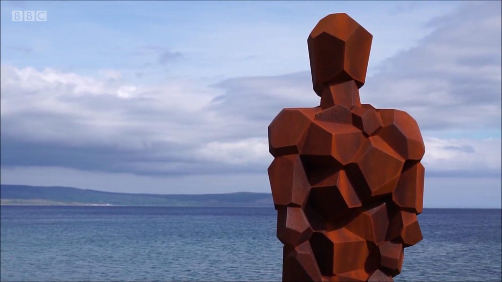 Antony Gormley sculpture gets permanent home BBC News