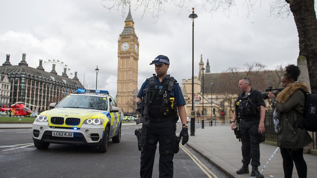 Two killed in Westminster 'terror' attack