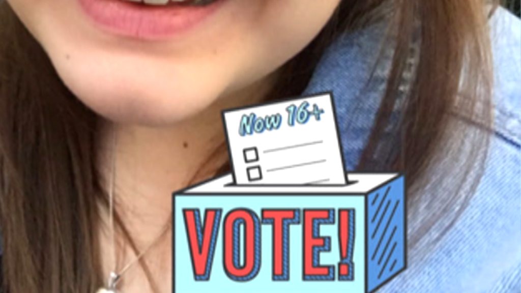 Snapchat App To Lure Young Voters Bbc News 