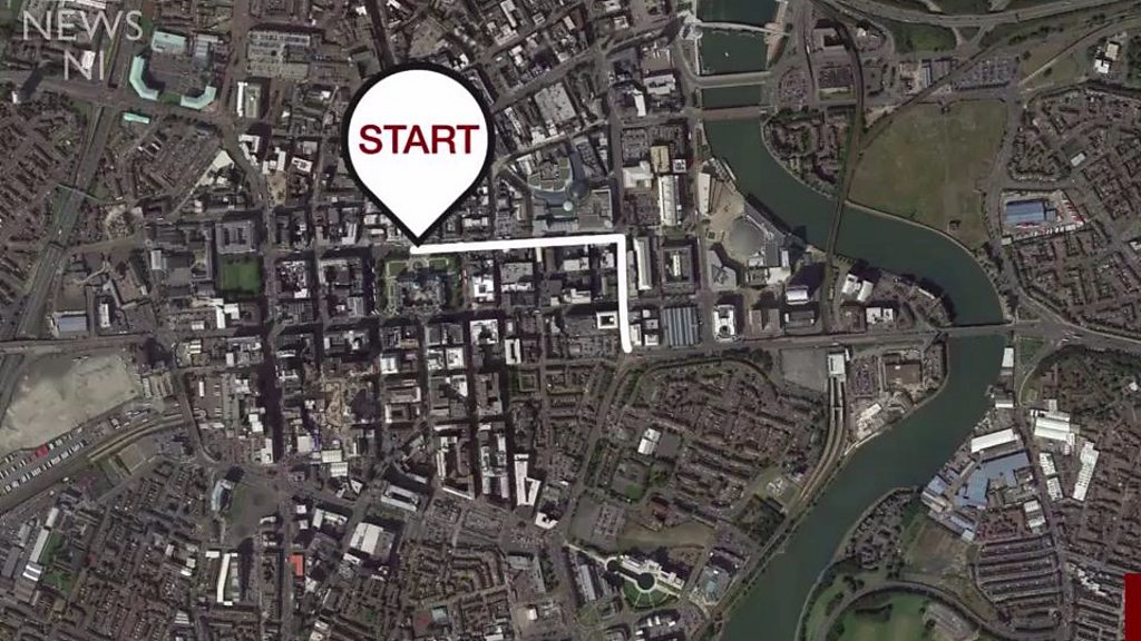 Belfast Marathon: Thousands take part in 36th annual race - BBC News