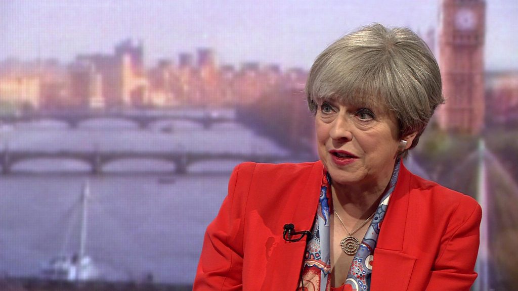 General election 2017: May says Tories would not raise VAT