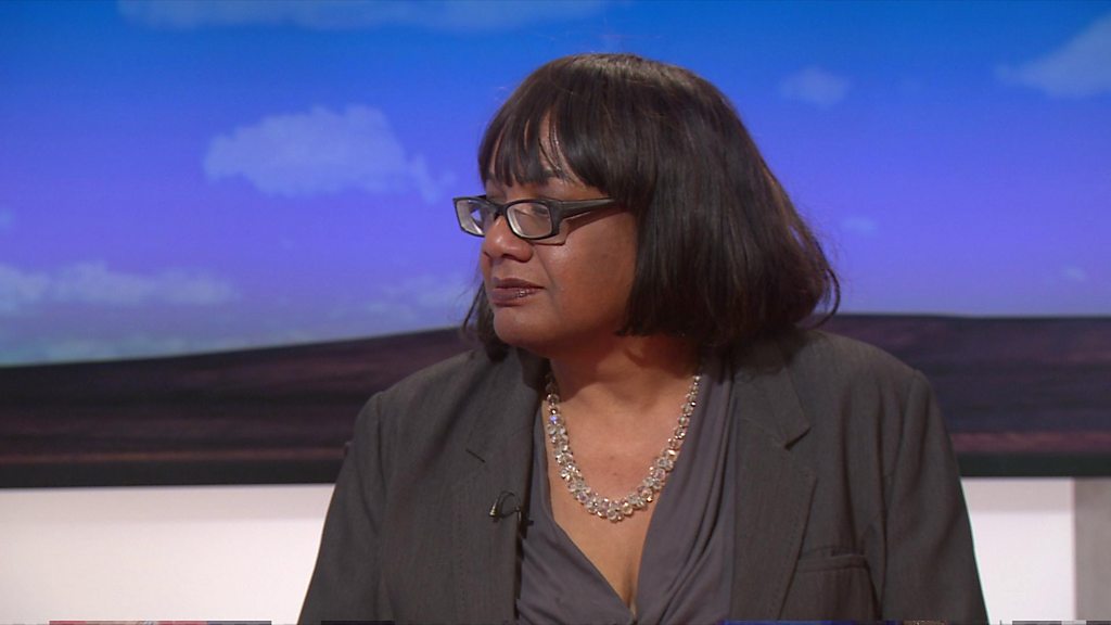 Diane Abbott says she 'misspoke' on Labour's police policy