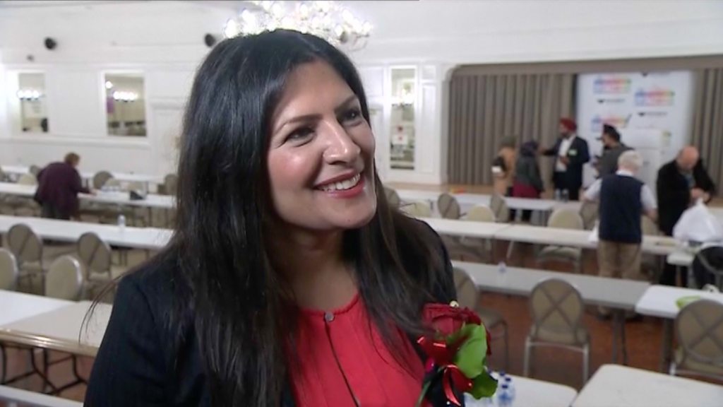 Preet Gill Elected As First Female Sikh Mp Bbc News