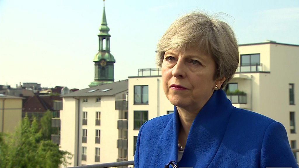 G20: Theresa May says UK will be 'bold' on world stage
