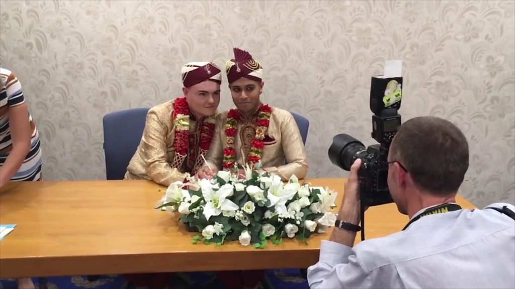Gay Muslim wed 'guardian angel' in Walsall